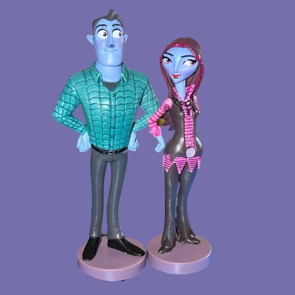 Disney Store Jr Vampirina Cake Topper Oxana Borris Hauntly Figures - Picture 4 of 4